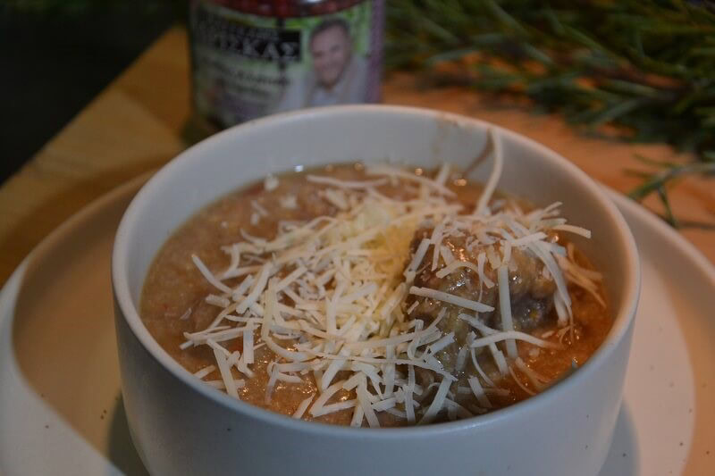 Παραδοσιακό πιάτο με τοπικά υλικά Ημαθίας